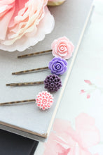 Load image into Gallery viewer, Flower Bobby Pins - BP2021