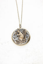Load image into Gallery viewer, Squirrel Locket Necklace
