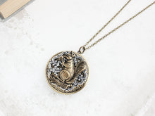 Load image into Gallery viewer, Squirrel Locket Necklace