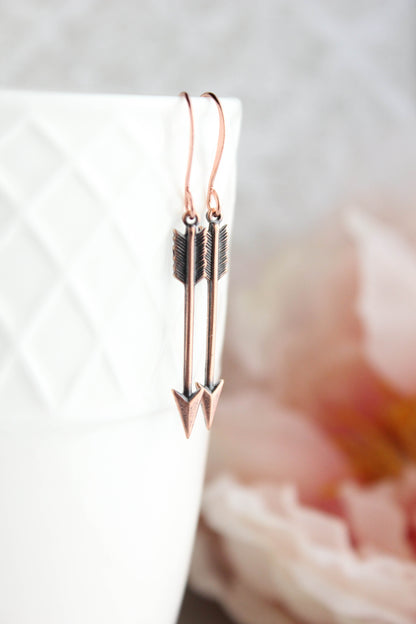 Dainty Arrow Earrings - Three Colors