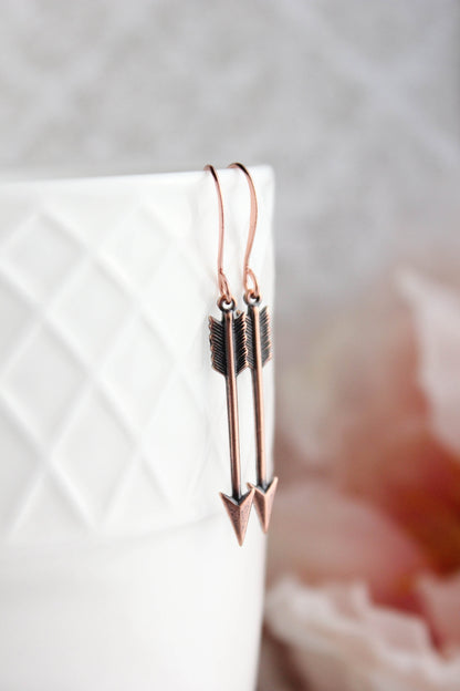 Dainty Arrow Earrings - Three Colors