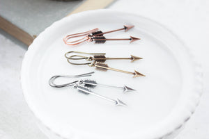 Small Arrow Earrings - Three Colors