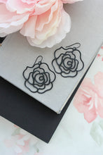Load image into Gallery viewer, Rose Filigree Earrings (3 Colors)