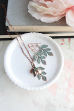 Load image into Gallery viewer, Mint Patina Charm Necklace