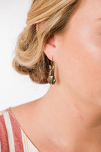 Load image into Gallery viewer, Rabbit Earrings - Antiqued Gold Brass