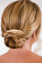 Load image into Gallery viewer, Feather Comb - Rose gold