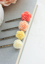 Load image into Gallery viewer, Flower Bobby Pins - BP1031