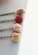 Load image into Gallery viewer, Flower Bobby Pins - BP1030