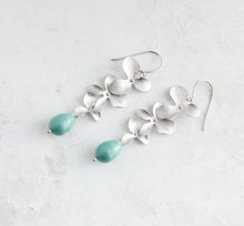 Load image into Gallery viewer, Orchid Earrings - 14 Pearl Colors