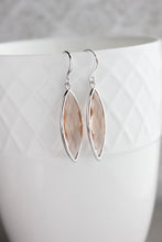 Load image into Gallery viewer, Marquis Drop Earrings - Blush