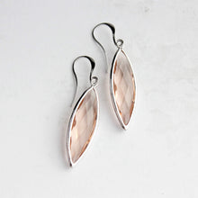 Load image into Gallery viewer, Marquis Drop Earrings - Blush
