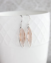 Load image into Gallery viewer, Marquis Drop Earrings - Blush