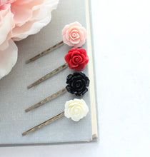 Load image into Gallery viewer, Flower Bobby Pins - BP1252
