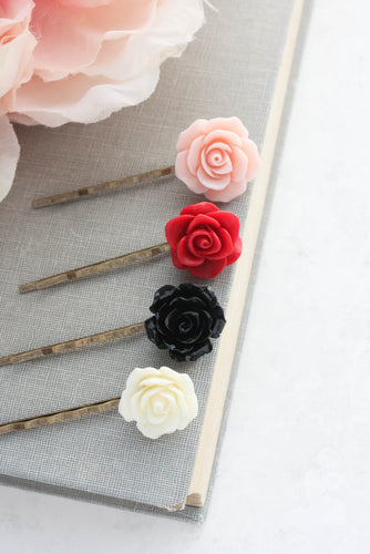 Flower Bobby Pins - BP1252