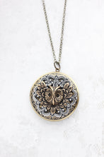 Load image into Gallery viewer, Owl Locket Necklace