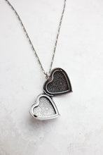 Load image into Gallery viewer, Antiqued Silver Heart Locket
