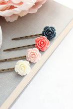 Load image into Gallery viewer, Floral Bobby Pins - BP1021