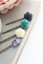 Load image into Gallery viewer, Flower Bobby Pins - BP1250