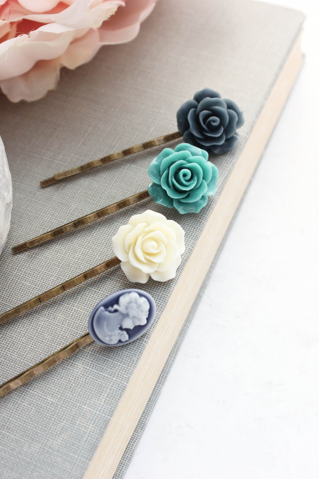 Flower Bobby Pins - BP1250