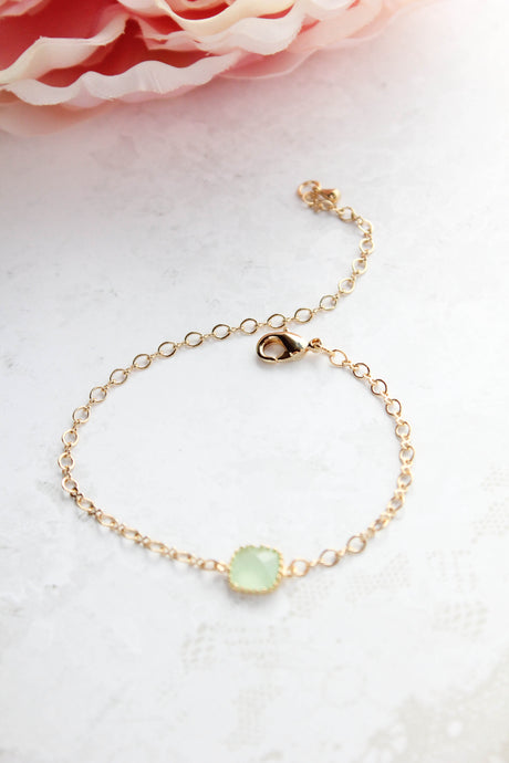 Dainty Gold Bracelet (11 Colors)