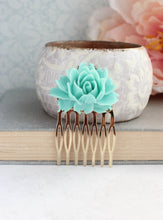 Load image into Gallery viewer, Teal Rose Comb - C2009 NEW