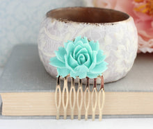 Load image into Gallery viewer, Teal Rose Comb - C2009 NEW