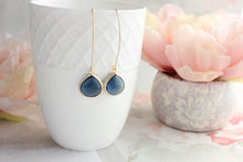 Load image into Gallery viewer, Candy Jewel Earrings  - Navy