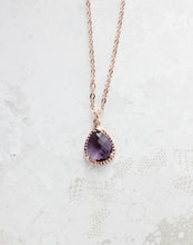 Load image into Gallery viewer, Sparkle Jewel Necklace - Amethyst