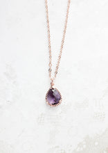 Load image into Gallery viewer, Sparkle Jewel Necklace - Amethyst