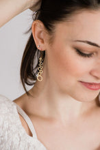 Load image into Gallery viewer, Cascading Bubble Earrings - Silver