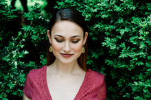 Load image into Gallery viewer, Long Filigree Teardrop Earrings