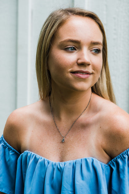 Dainty Pine Cone Necklace