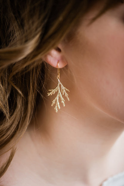 Cedar Branch Earrings (7 options)
