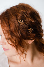 Load image into Gallery viewer, Rose Gold Leaf Hair Pin