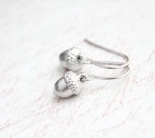 Load image into Gallery viewer, Tiny Acorn Earrings (3 options)