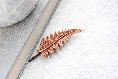 Fern Leaf Bobby Pin (5 Colors)