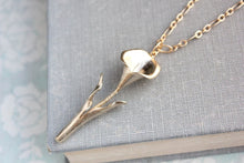 Load image into Gallery viewer, Calla Lily Necklace - Gold