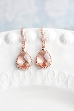 Load image into Gallery viewer, Sparkle Drop Earrings - Mint