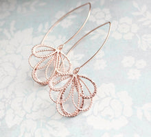 Load image into Gallery viewer, Gold Loops - Long Dangles