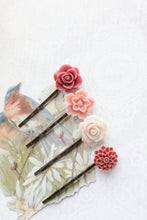 Load image into Gallery viewer, Rose Bobby Pins - BP1011