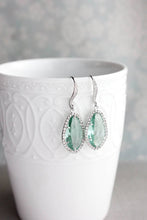 Load image into Gallery viewer, Sparkly Dangle Earrings - Erinite /Gold