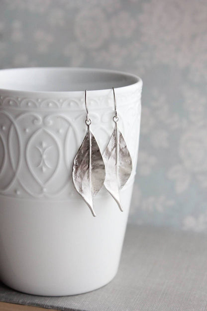 Long Curled Leaf Earrings (3 styles)