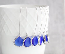 Load image into Gallery viewer, Candy Jewel Earrings - Royal Blue