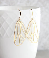 Load image into Gallery viewer, Wing Earrings - Gold