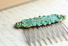 Load image into Gallery viewer, Verdigris Patina Comb
