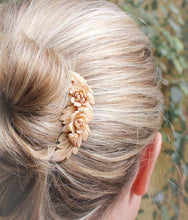 Load image into Gallery viewer, Floral Swag Hair Comb - C2002
