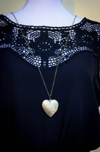Load image into Gallery viewer, Large Heart Locket - Silver