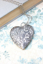 Load image into Gallery viewer, Large Heart Locket - Silver