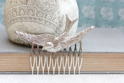 Bird Comb - Gold Brass