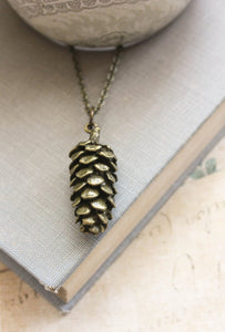 Big Pine Cone Necklace